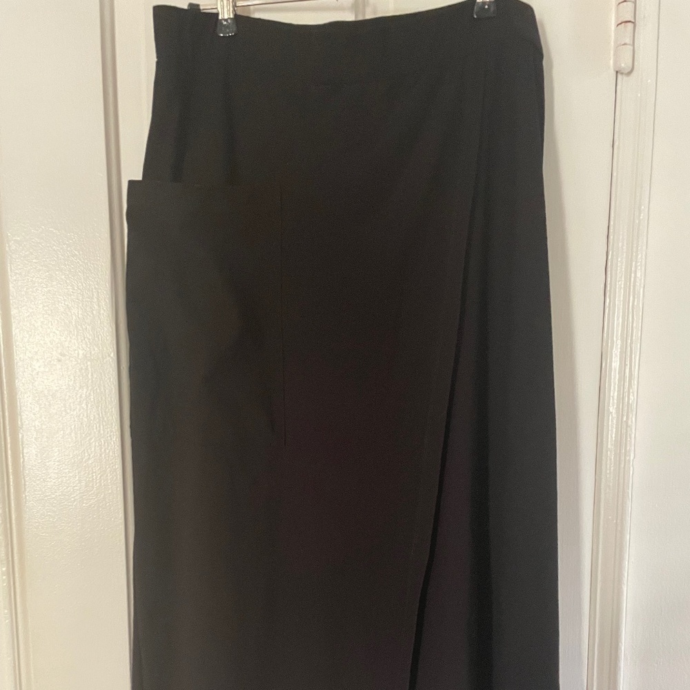 Eileen Fisher Wrap Front Wide Legged Pants
